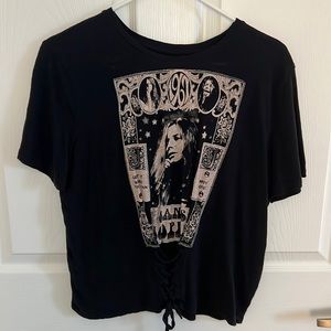 Janice Joplin laced tshirt